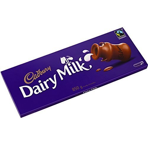 Cadbury Dairy Milk Chocolate Bar Extra Large 850g（Clearance sale, limited quantity）