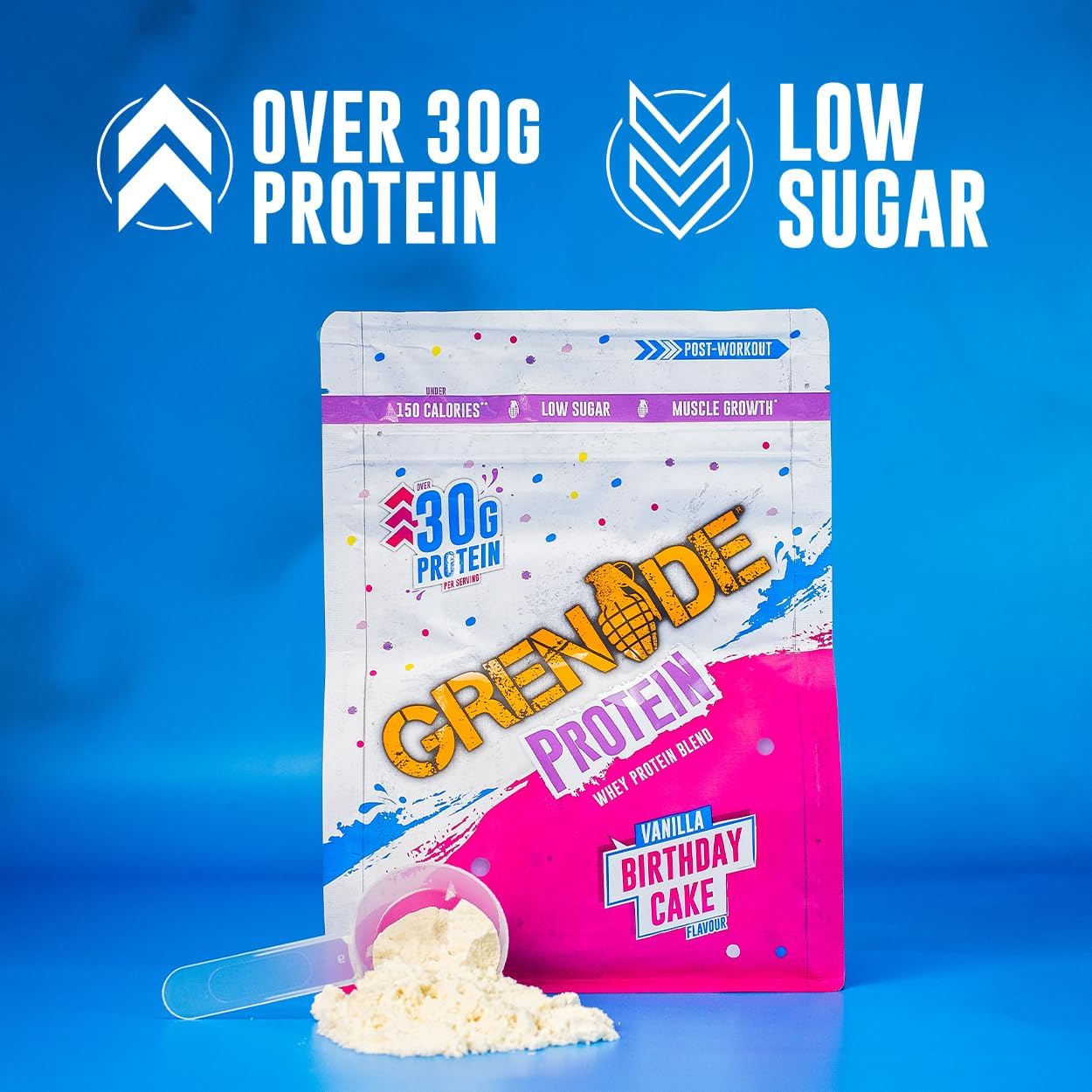 Grenade High Protein, Low Sugar Bar -12 x 60 g