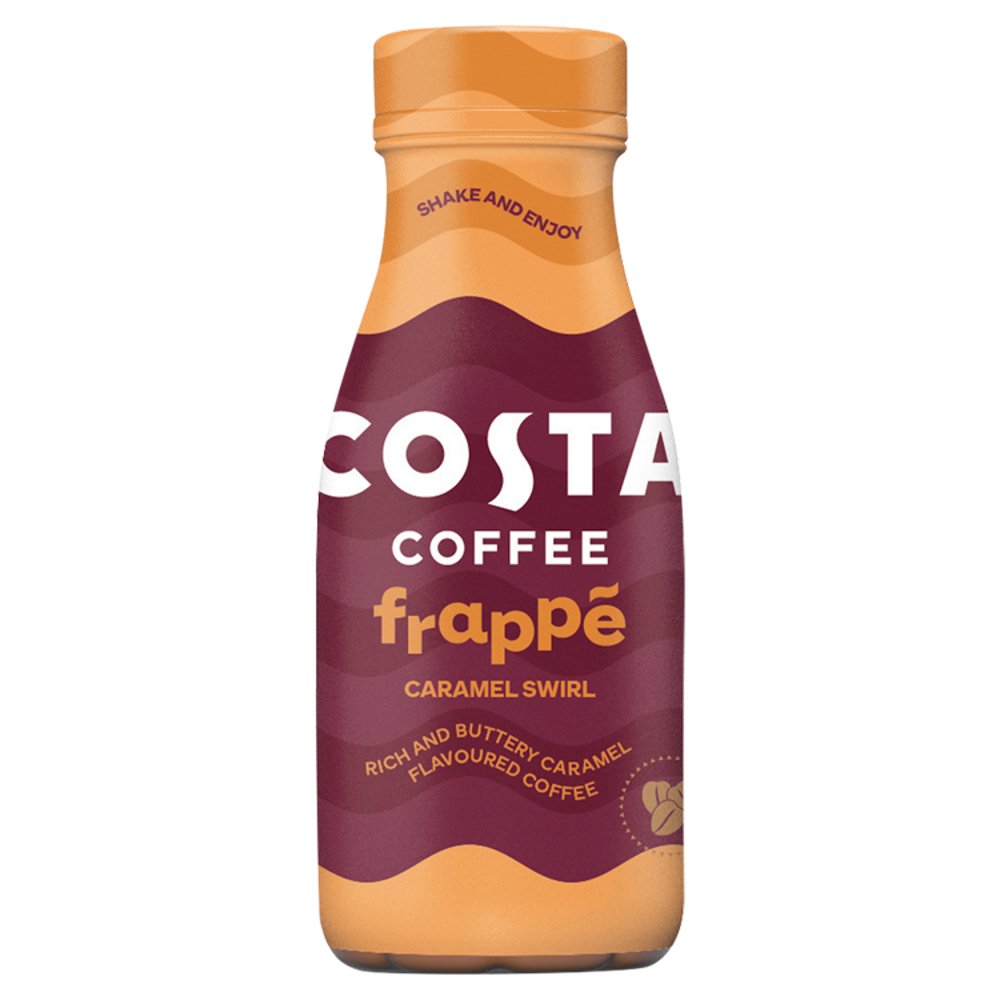 Costa Coffee Frappe Caramel Swirl Pack of 12x250ml