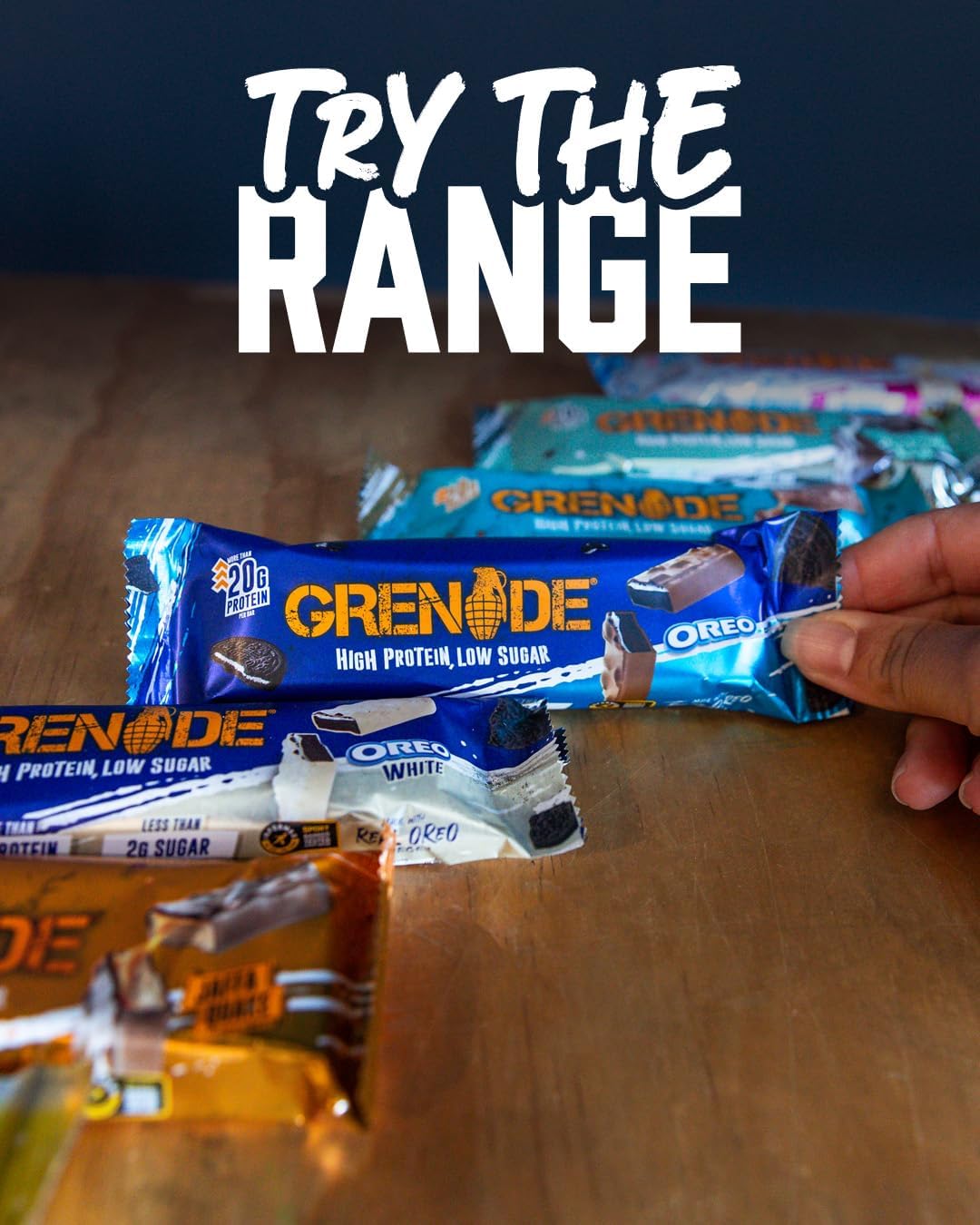 Grenade High Protein, Low Sugar Bar -12 x 60 g