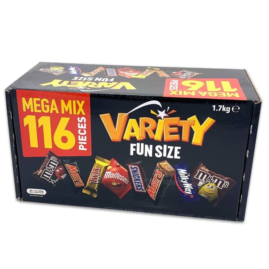 Mars Variety Mega Mix 116 Pieces 1.6kg
