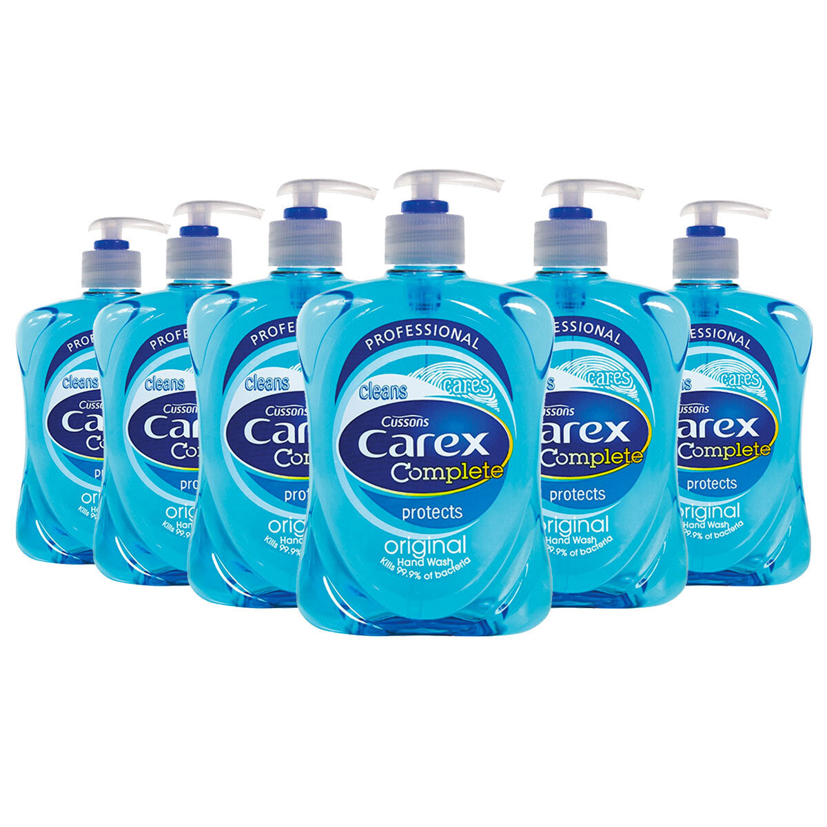 Carex Antibacterial Liquid Original Hand Wash, 6 x 500ml – Pack of 6