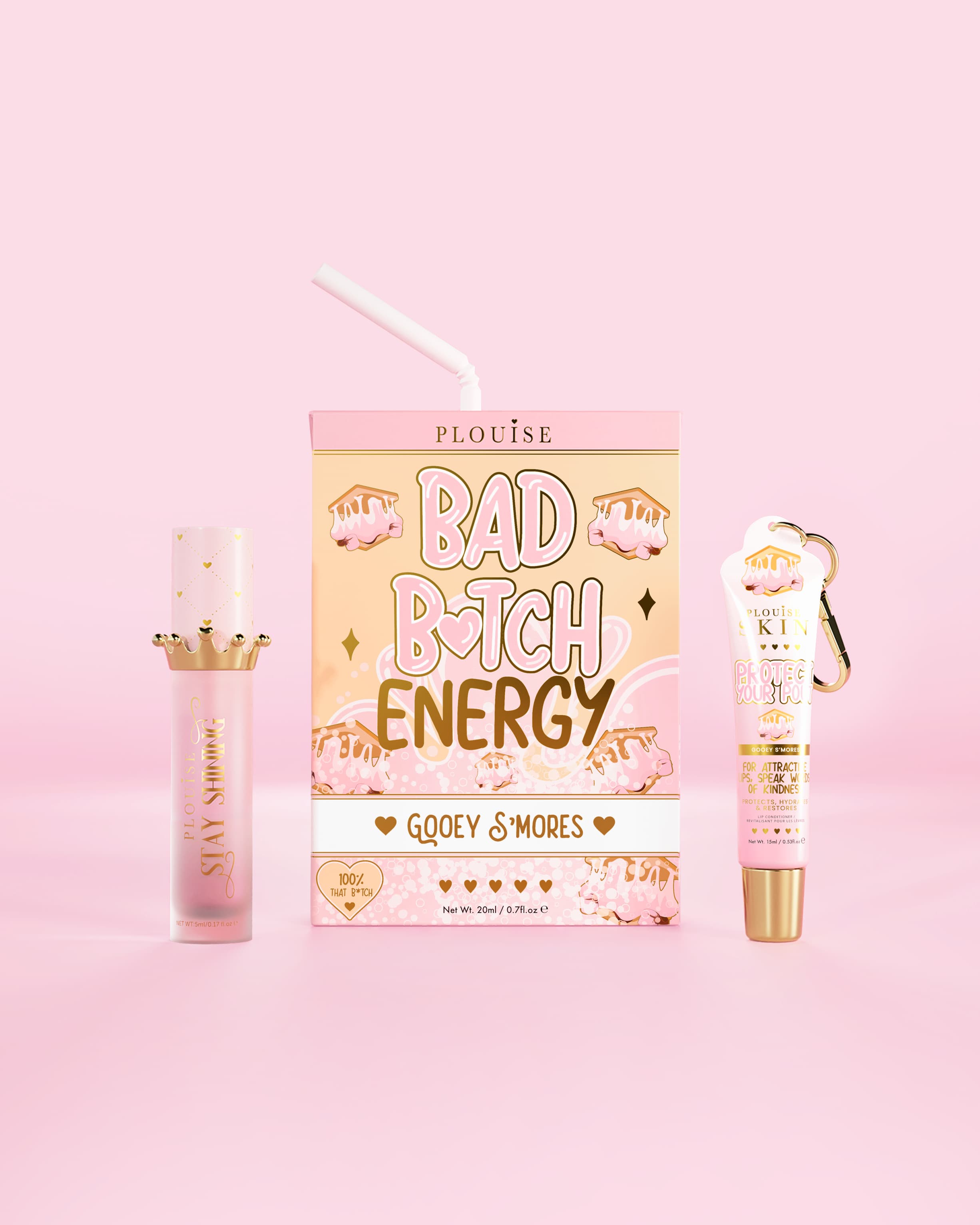 P.Louise Bad Bitch Energy Lip Duo * 3
