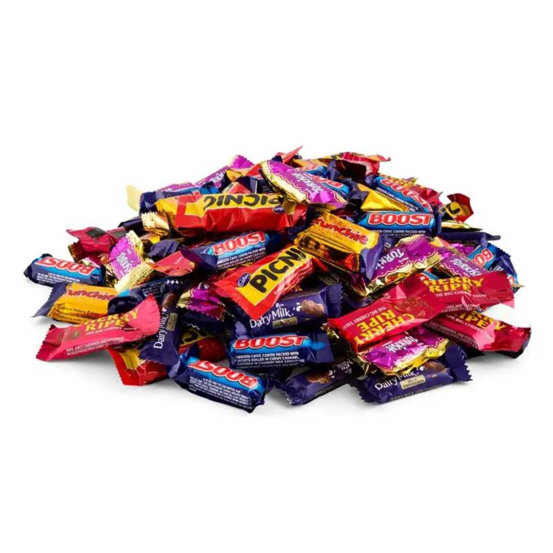 Cadbury Variety Jumbo Pack 110 Pieces 1.56kg