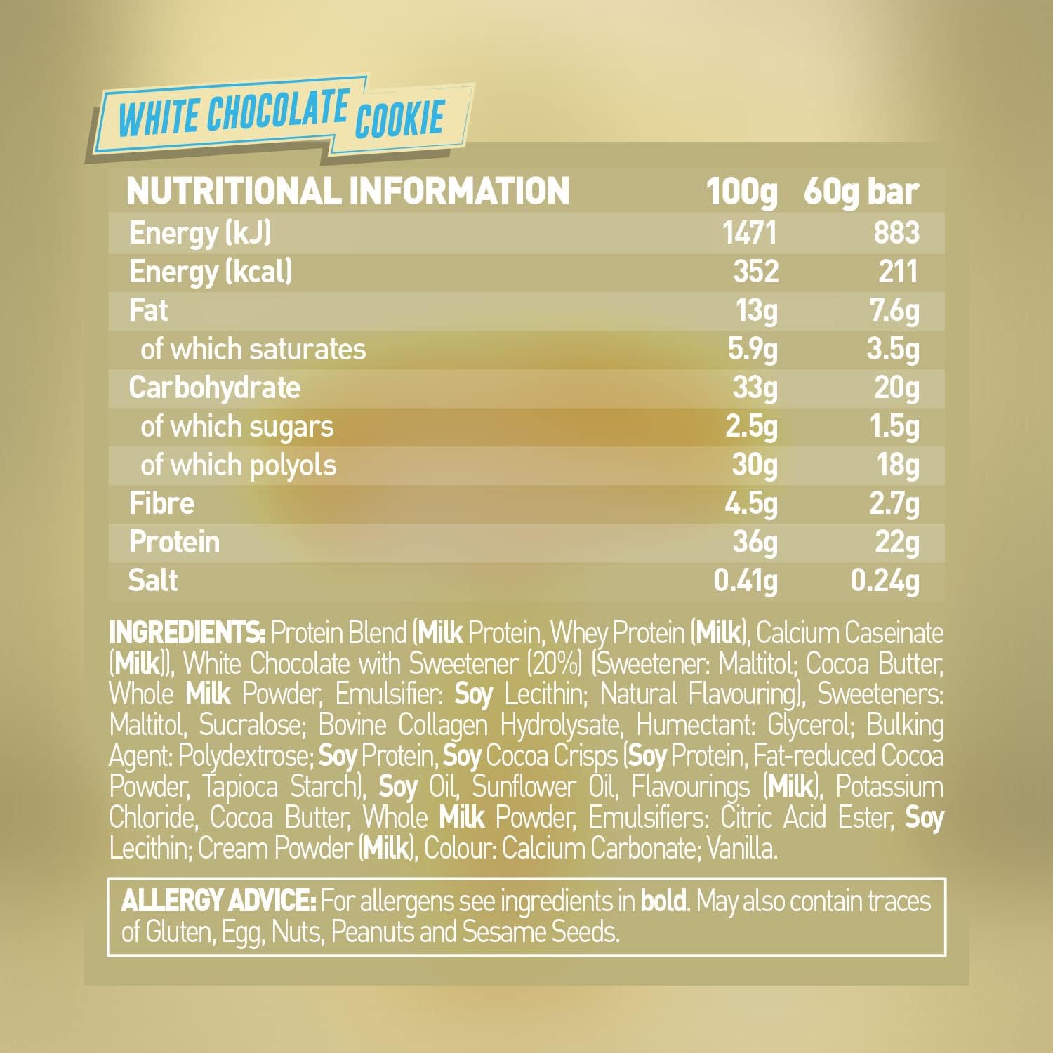Grenade High Protein, Low Sugar Bar -12 x 60 g