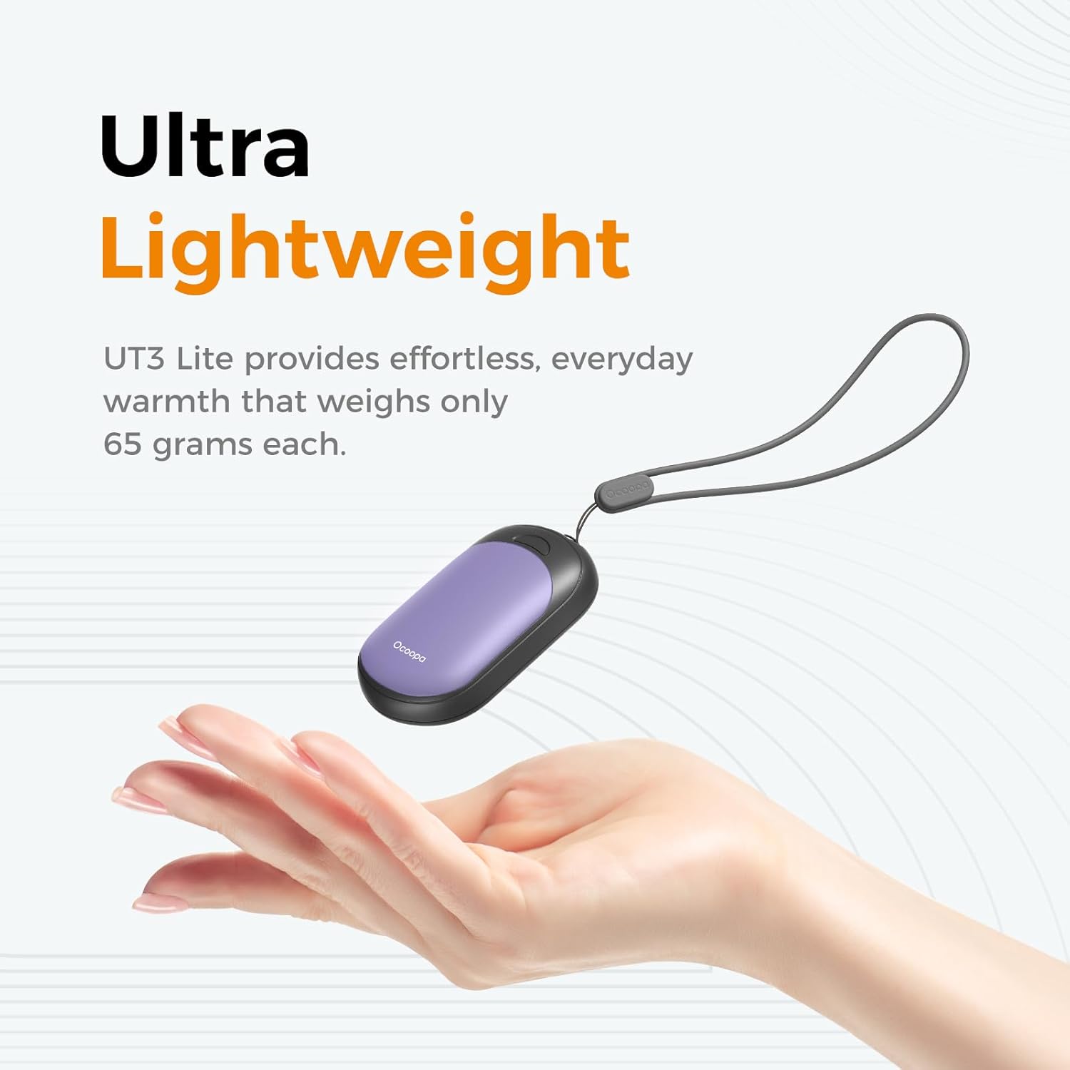 OCOOPA UT3 Lite Magnetic Hand Warmers Rechargeable 2 pack