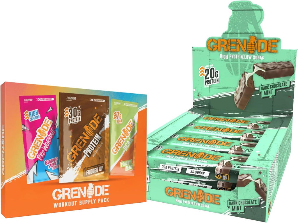 Grenade High Protein, Low Sugar Bar -12 x 60 g