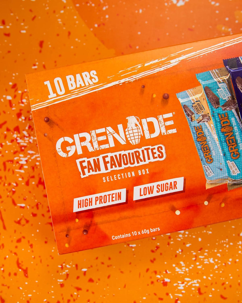 Grenade High Protein, Low Sugar Bar -12 x 60 g