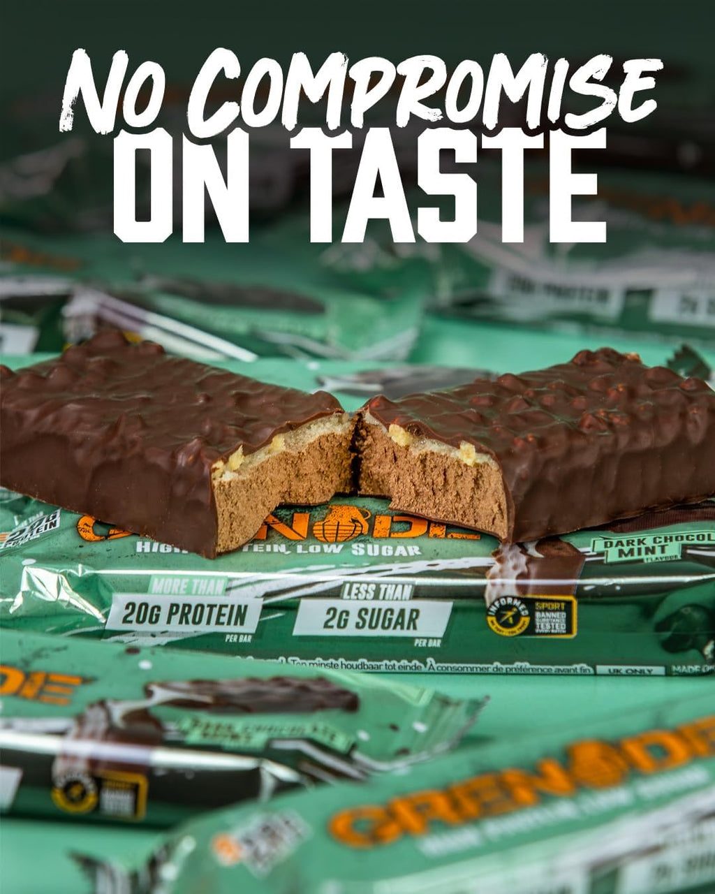 Grenade High Protein, Low Sugar Bar -12 x 60 g