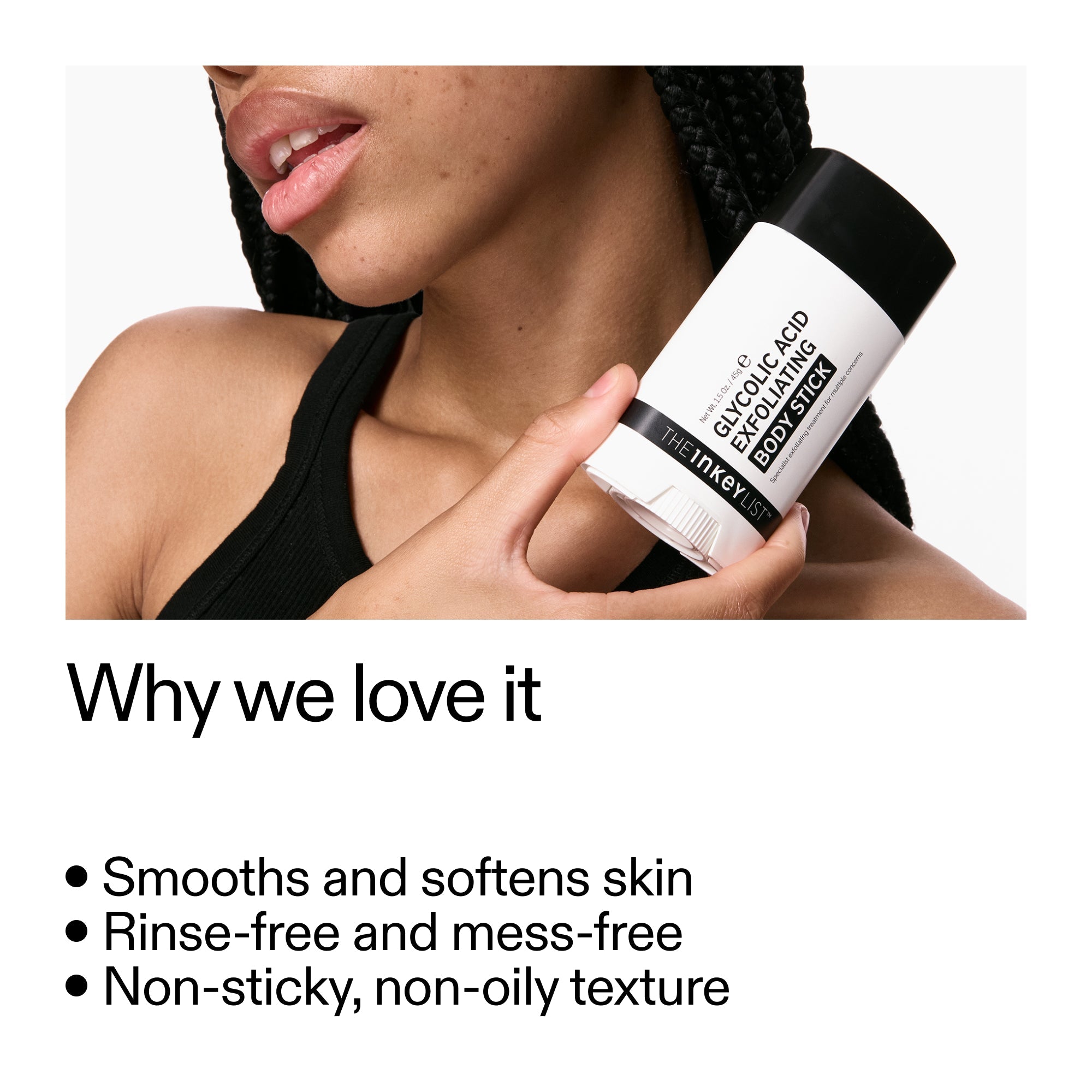 The INKEY List Glycolic Acid Exfoliating Body Stick