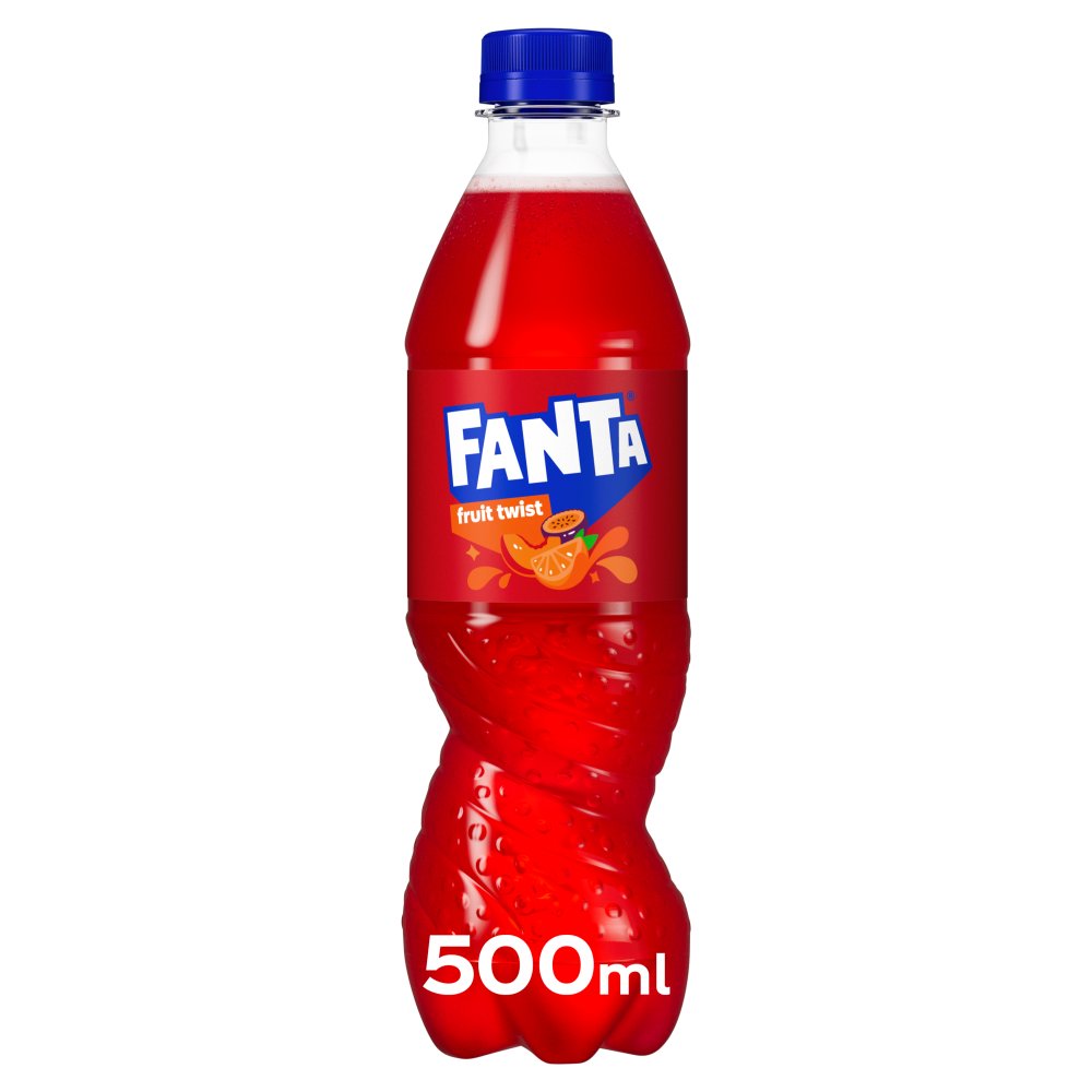 Fanta Fruit Twist Drink Pack of 12x500ml