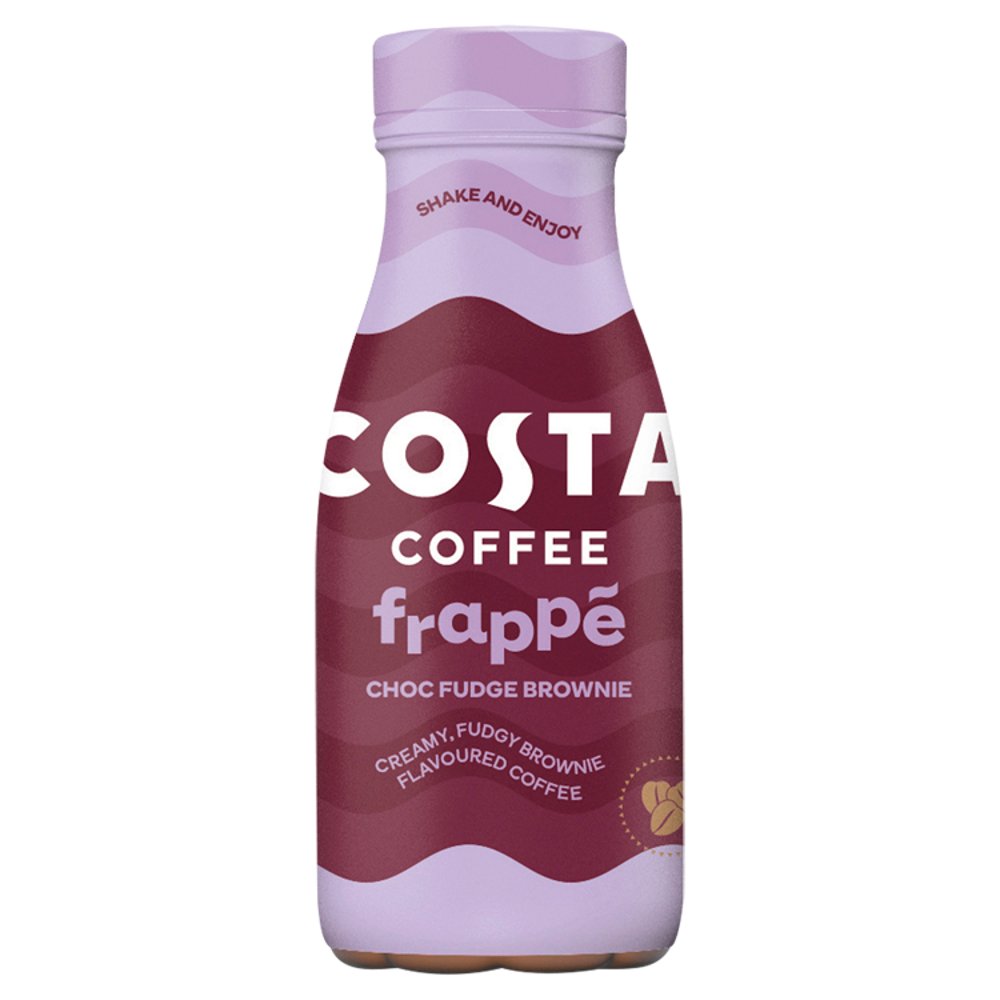 Costa Coffee Frappe Choc Fudge Brownie Pack of 12x250ml