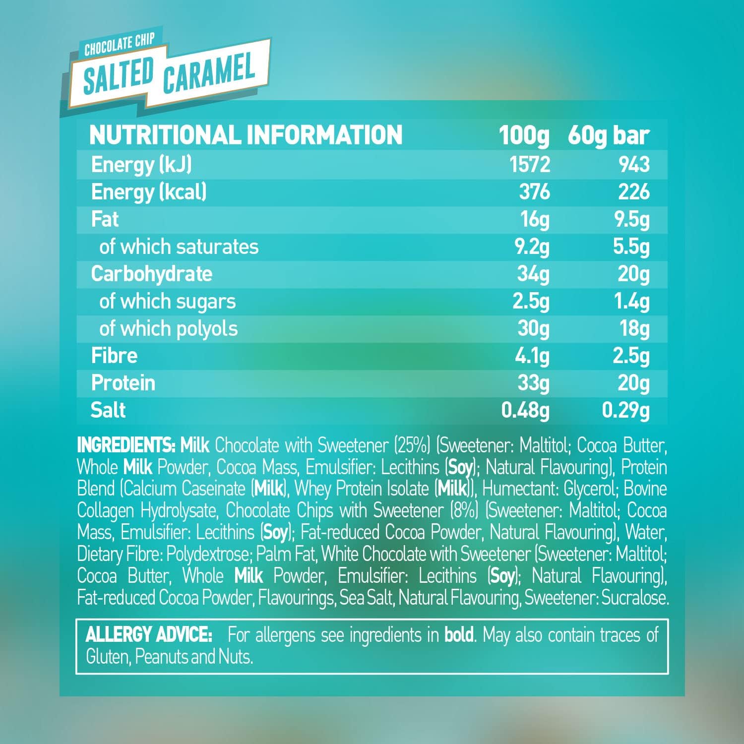Grenade High Protein, Low Sugar Bar -12 x 60 g
