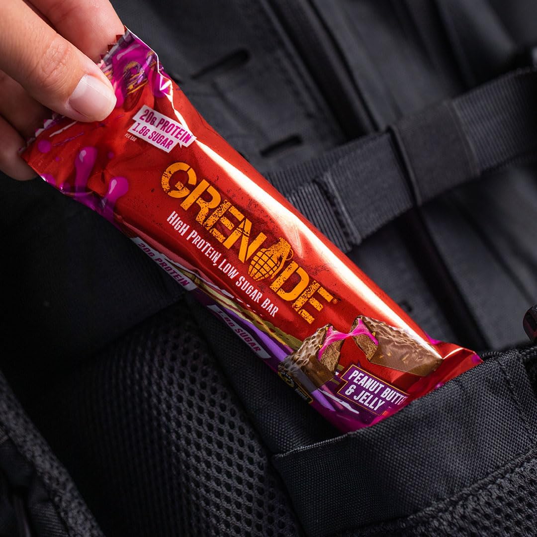 Grenade High Protein, Low Sugar Bar -12 x 60 g