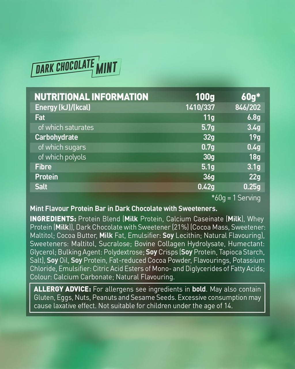Grenade High Protein, Low Sugar Bar -12 x 60 g