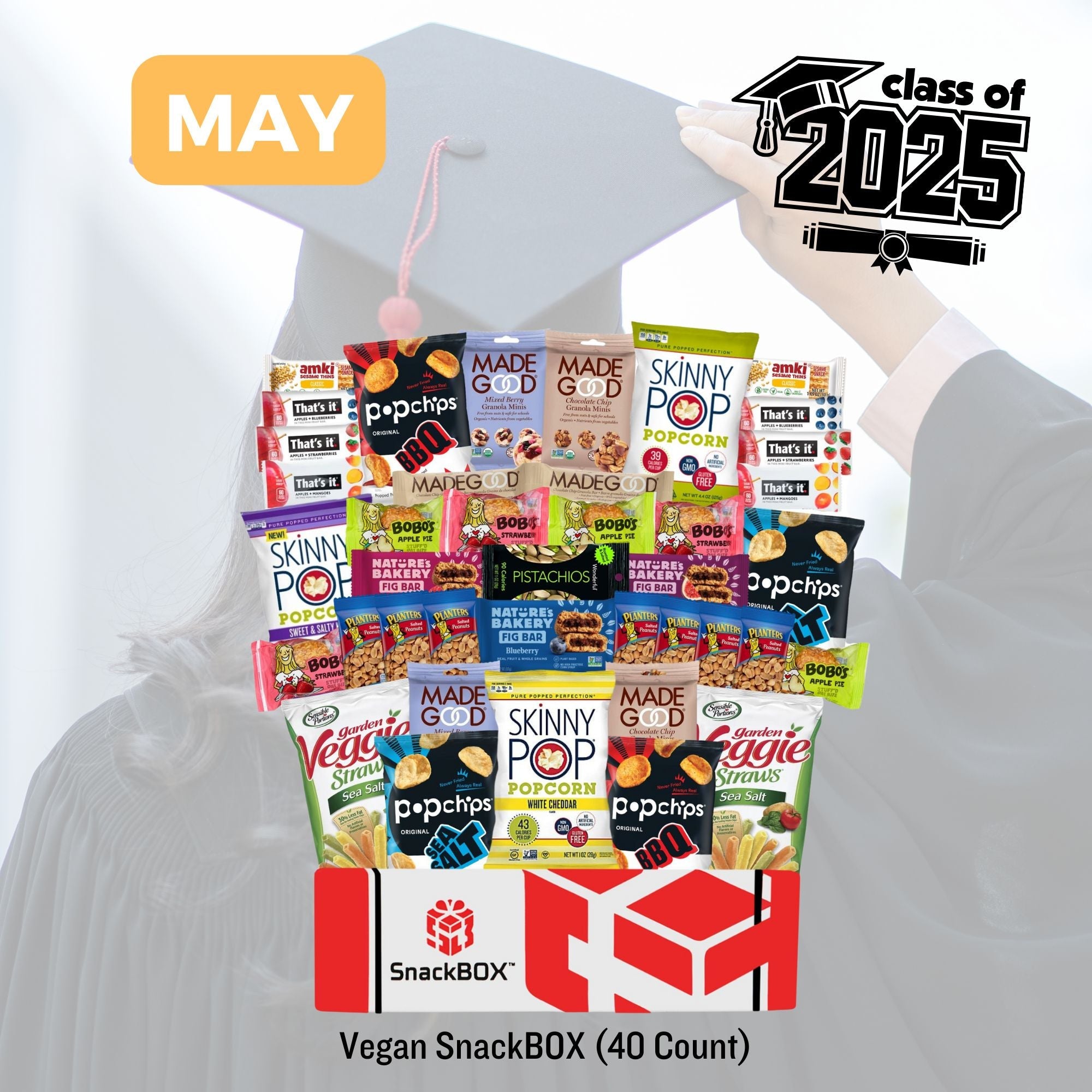 (2025/2026) Monthly College Student SnackBOX Care Package Subscription Program | Snacks Delivered each Month!