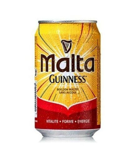 Malta Guinness Can Tray (330ml x 24) – Rich Non-Alcoholic Malt Drink