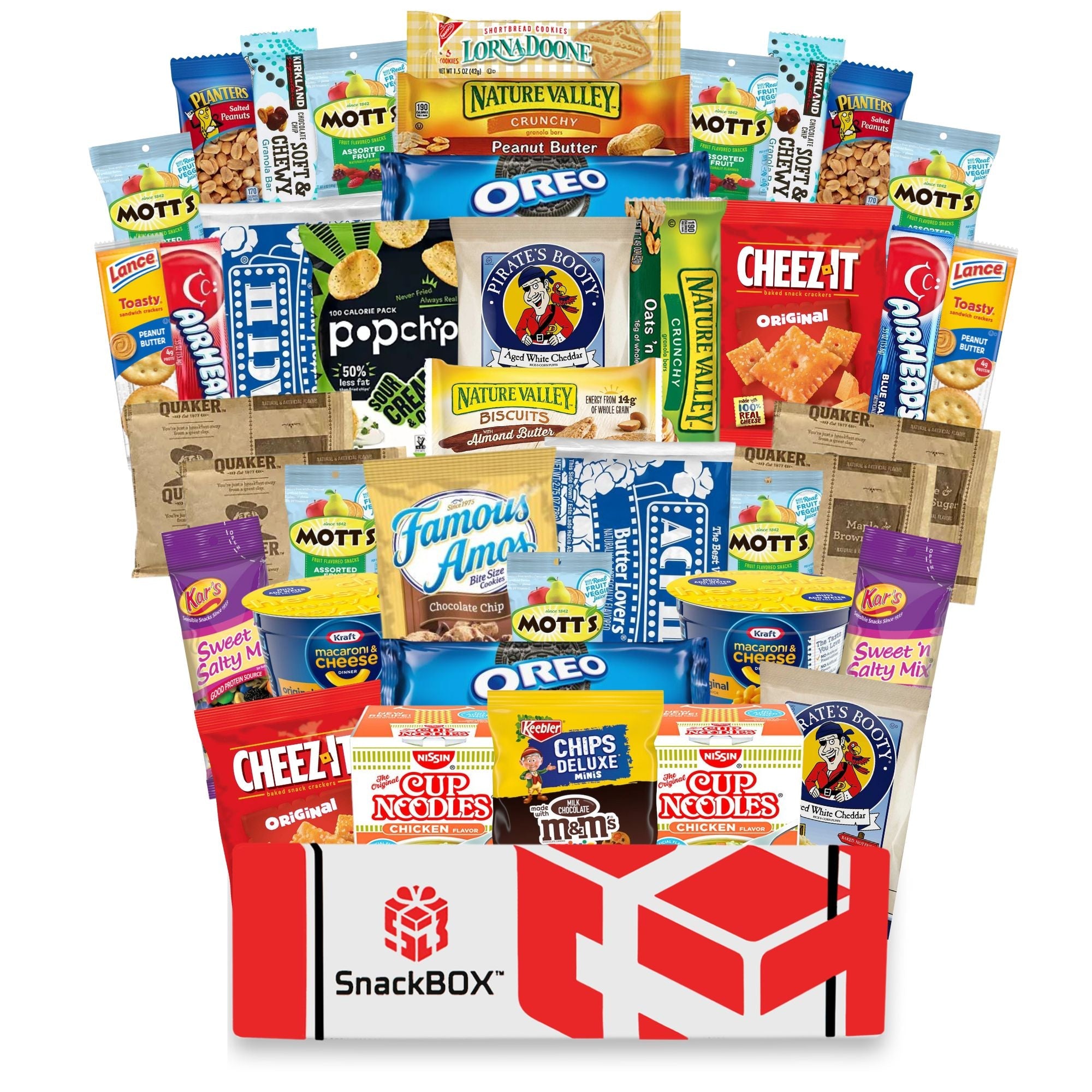 *Quick Meals* Original SnackBOX Care Package (40 Snacks)