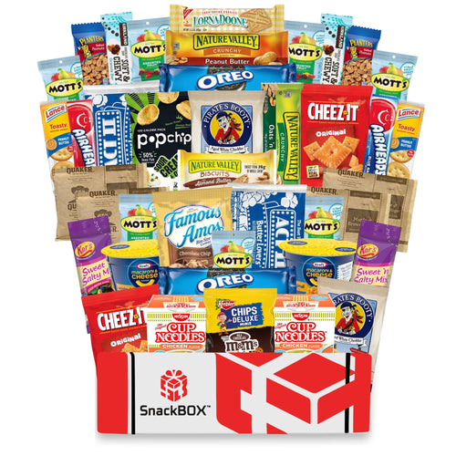*Quick Meals* Original SnackBOX Care Package (40 Snacks)