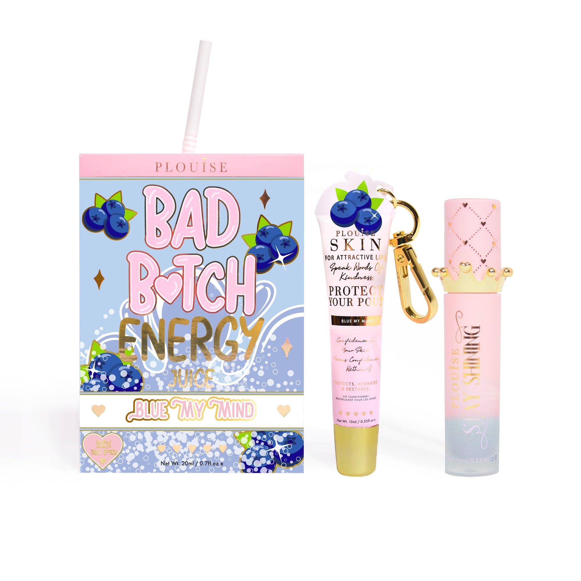 P.Louise Bad Bitch Energy Lip Duo * 3