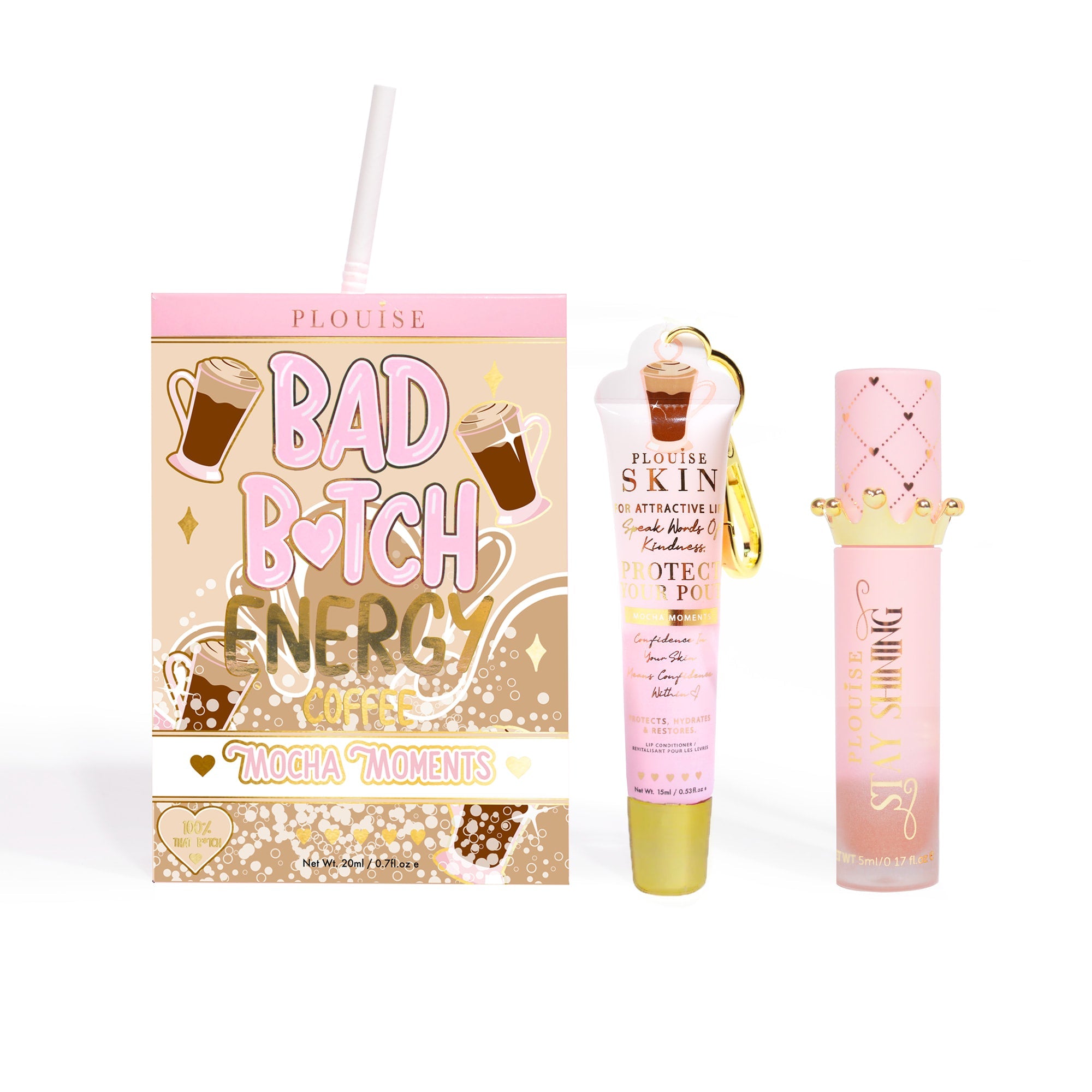 P.Louise Bad Bitch Energy Lip Duo * 3