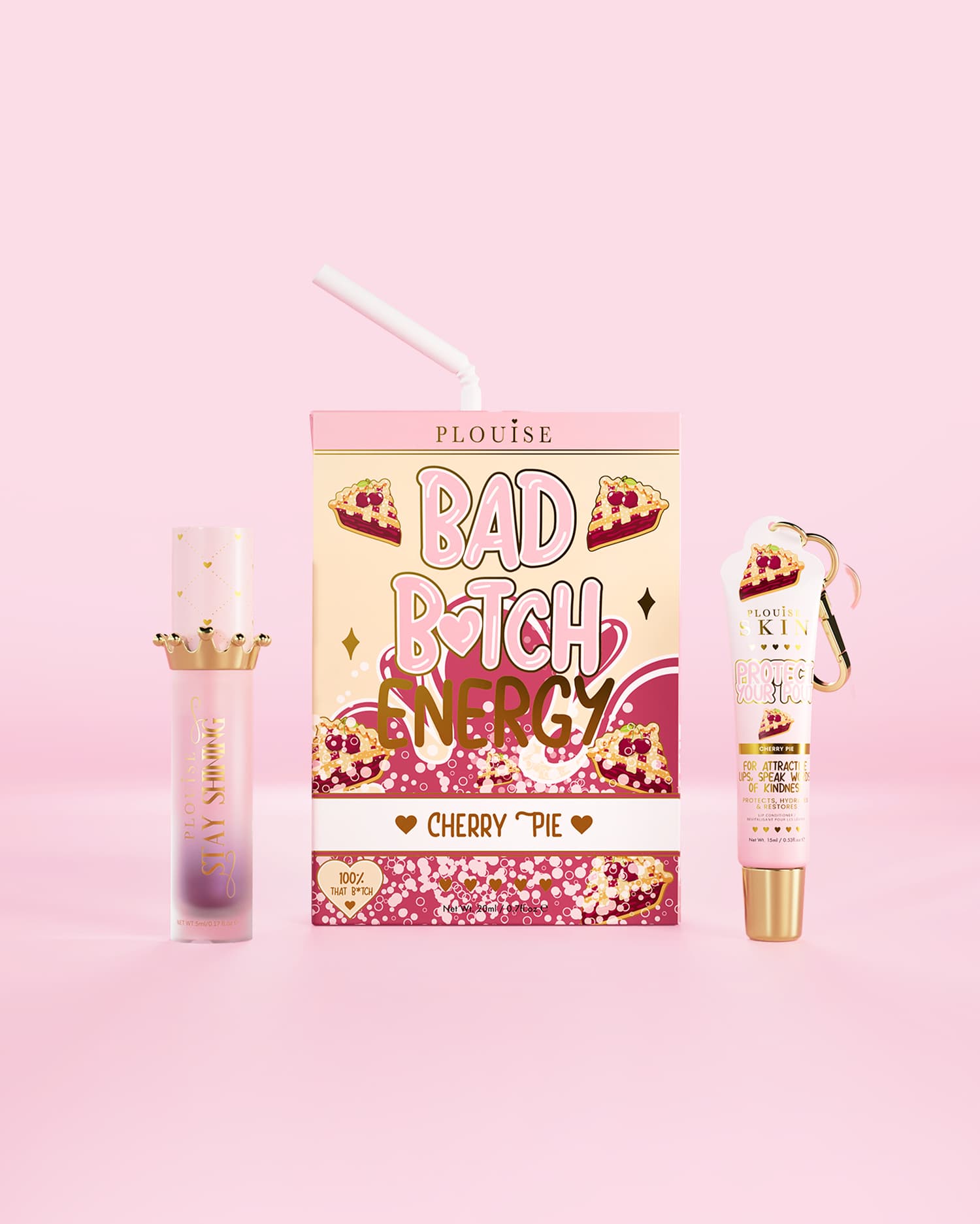 P.Louise Bad Bitch Energy Lip Duo * 3