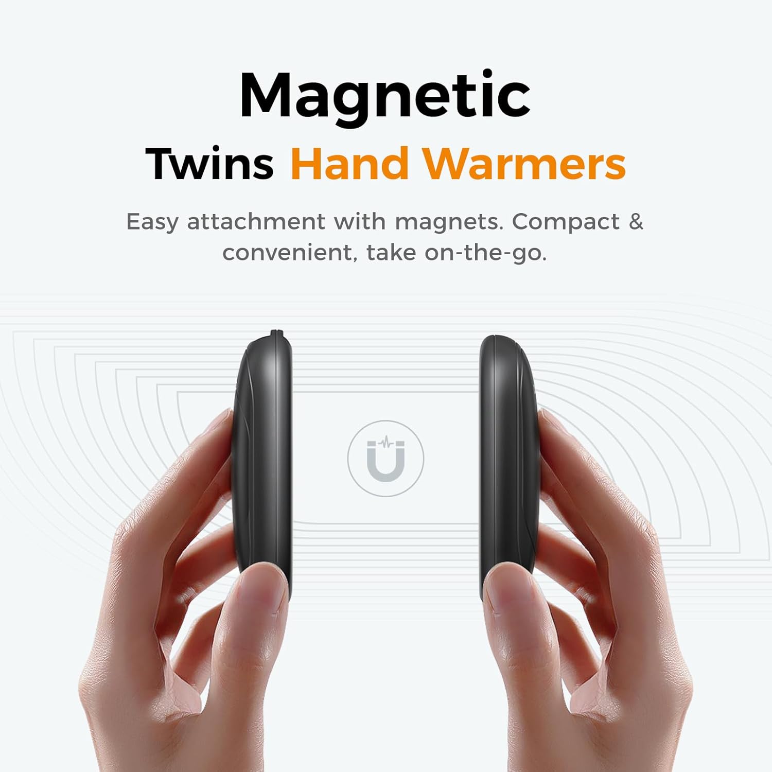 OCOOPA UT3 Lite Magnetic Hand Warmers Rechargeable 2 pack