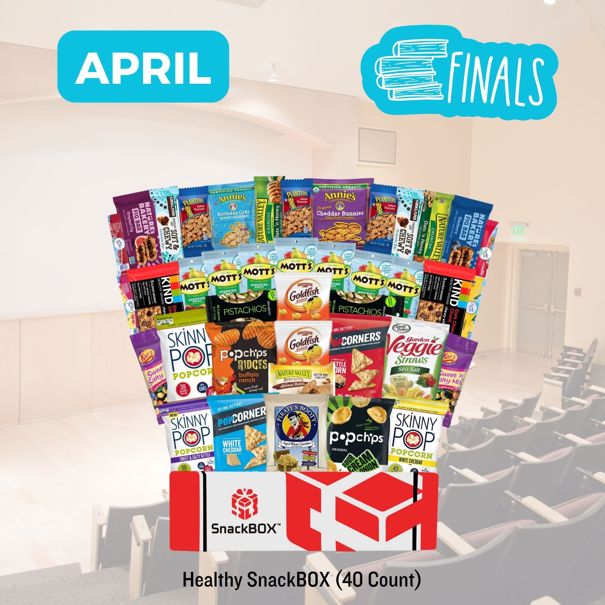 (2025/2026) Monthly College Student SnackBOX Care Package Subscription Program | Snacks Delivered each Month!