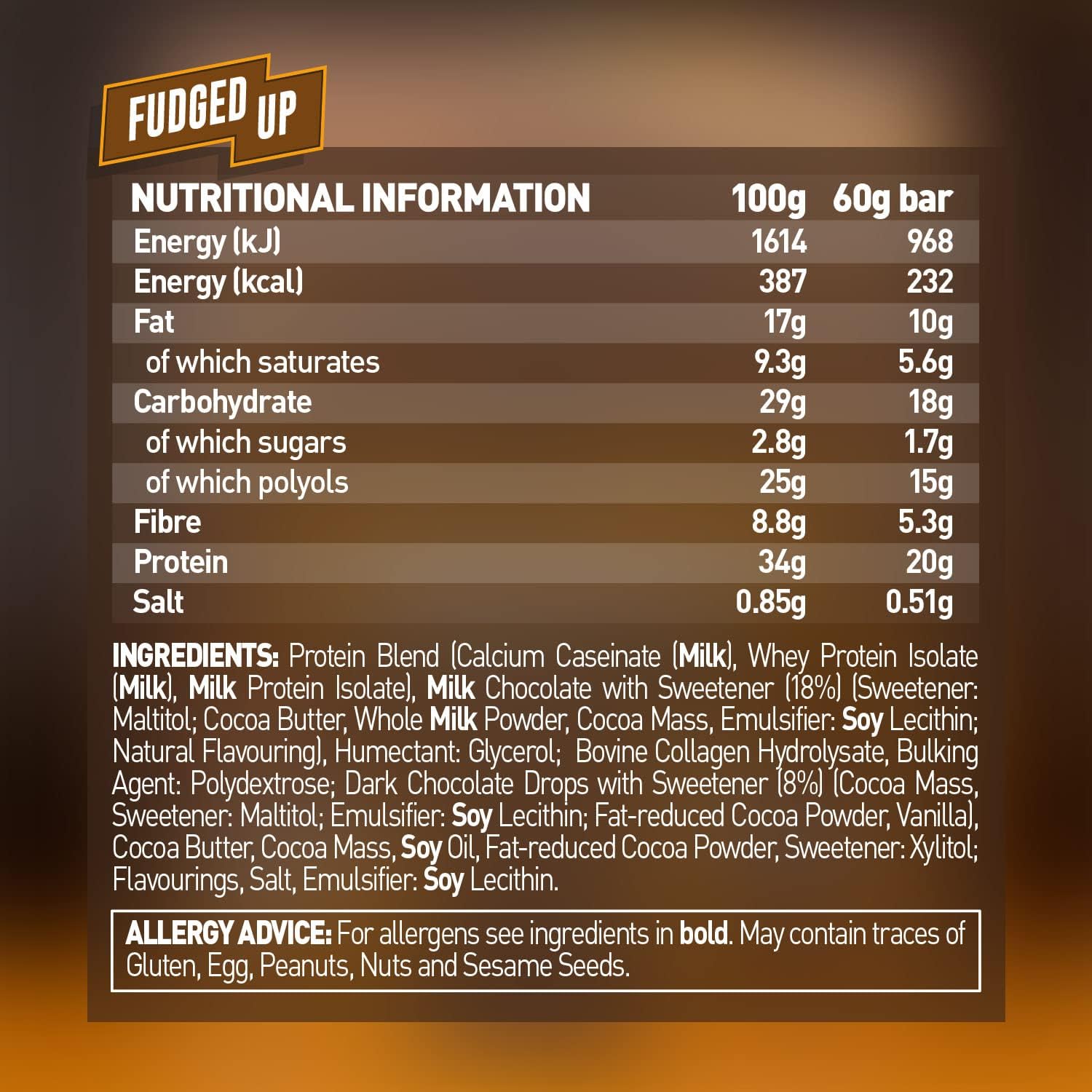 Grenade High Protein, Low Sugar Bar -12 x 60 g