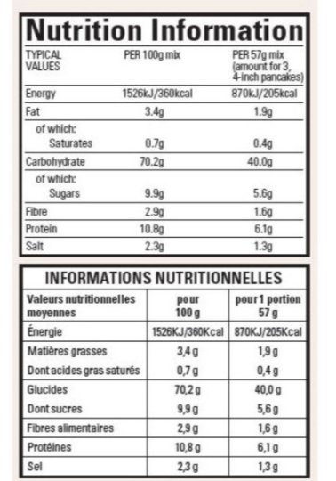 Krusteaz Buttermilk Complete Pancake Mix Pack of 4.53kg