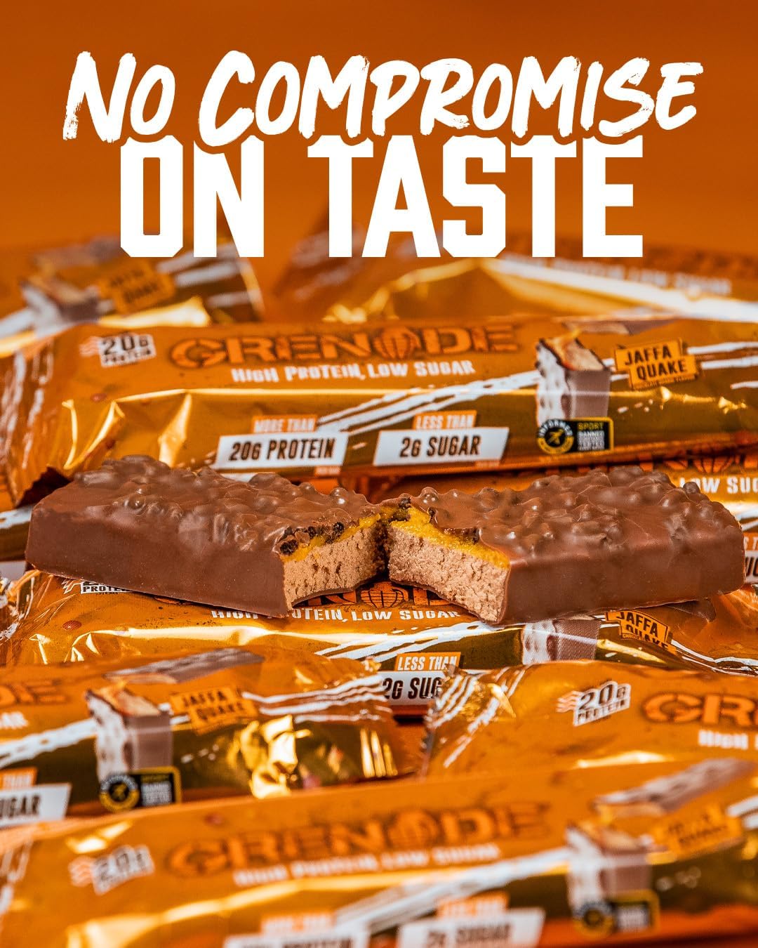 Grenade High Protein, Low Sugar Bar -12 x 60 g