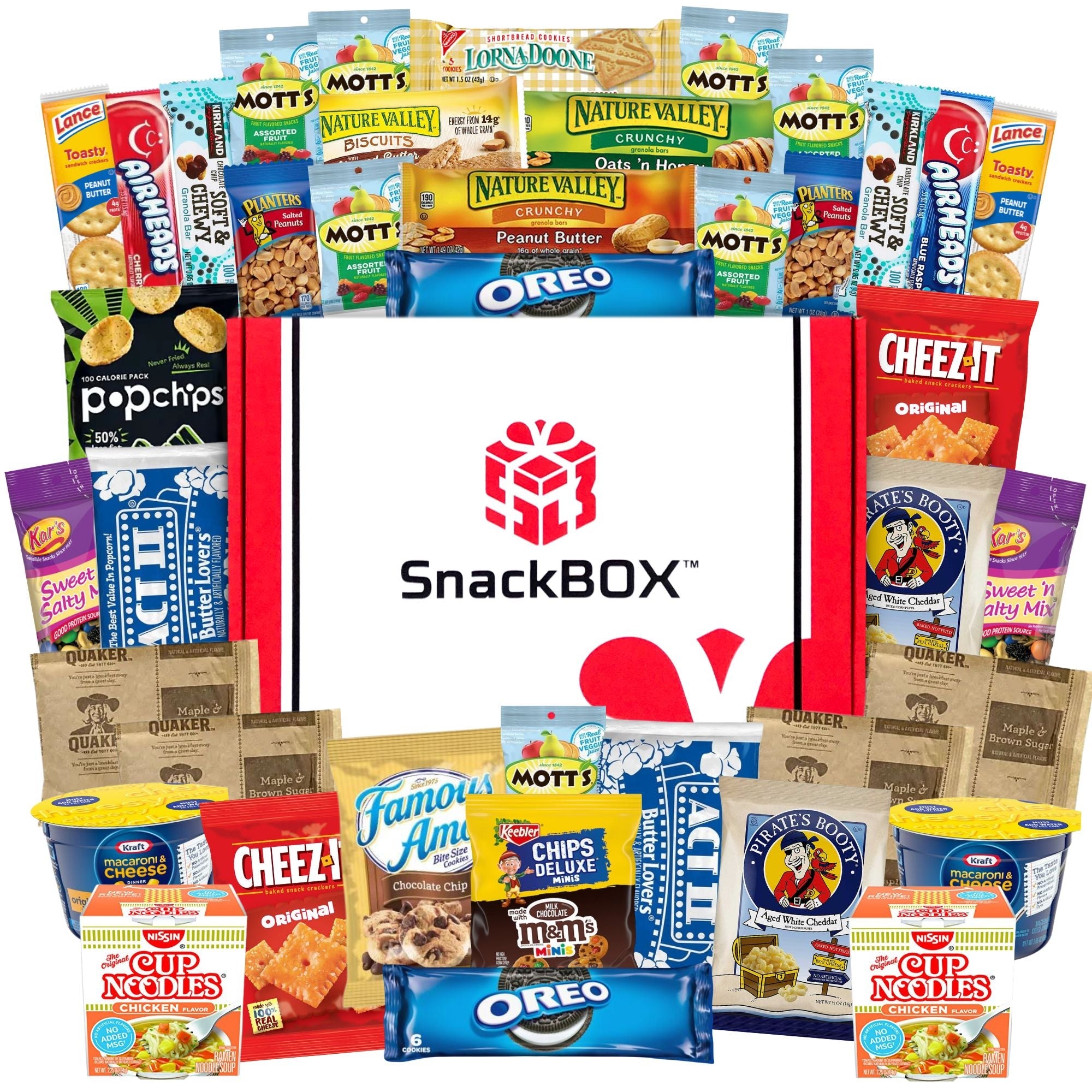 *Quick Meals* Original SnackBOX Care Package (40 Snacks)