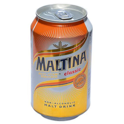 Maltina Non-Alcoholic Malt Drink – Tray of 24 Cans (330ml)