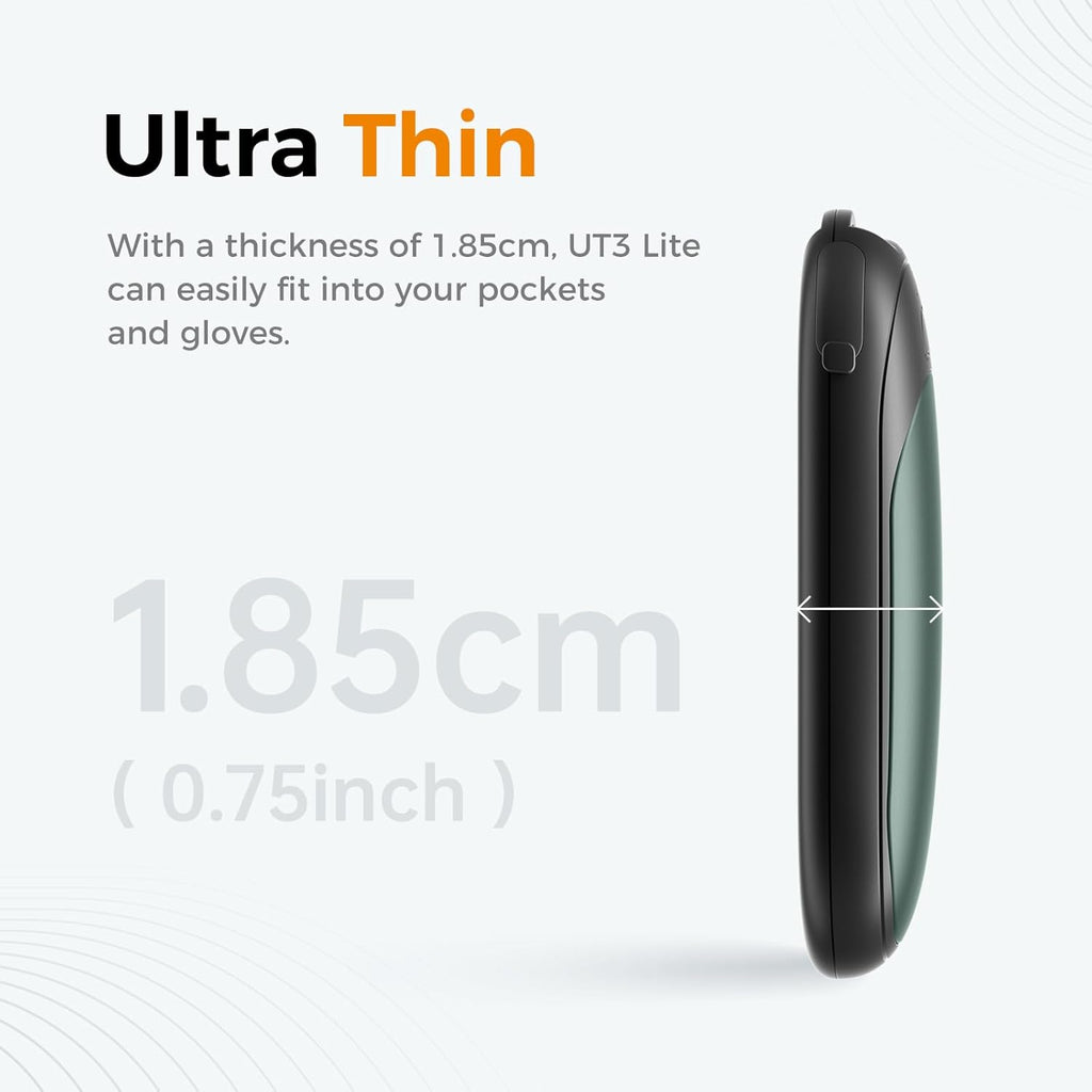 OCOOPA UT3 Lite Magnetic Hand Warmers Rechargeable 2 pack