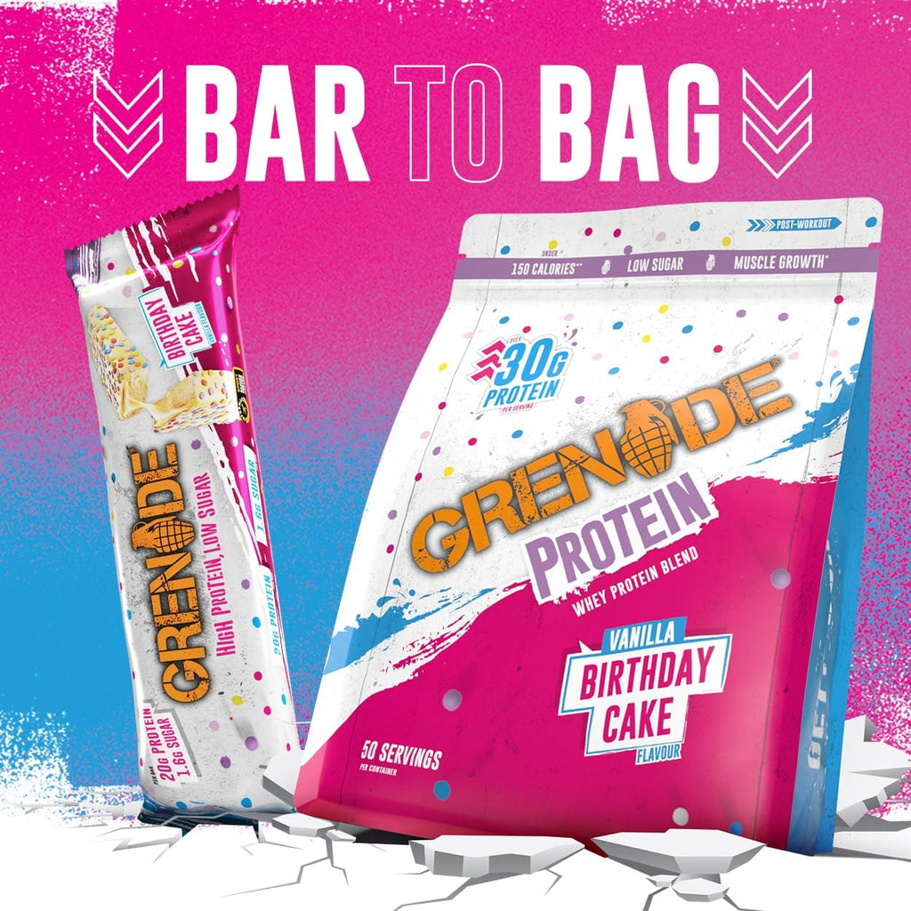 Grenade High Protein, Low Sugar Bar -12 x 60 g