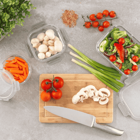 24-piece Superior Glass Food Storage Set