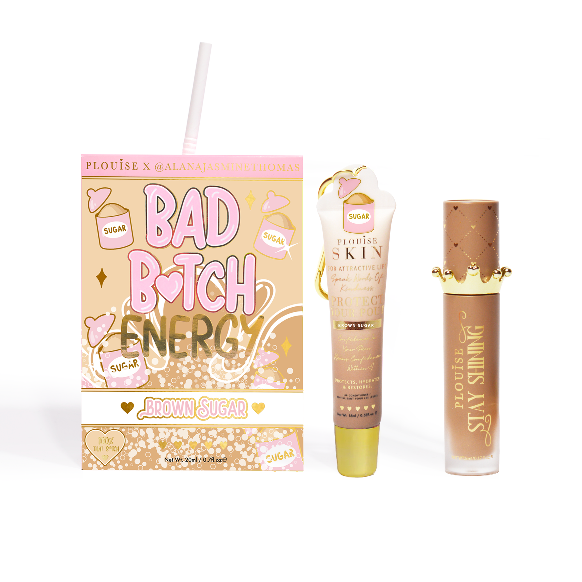 P.Louise Bad Bitch Energy Lip Duo * 3