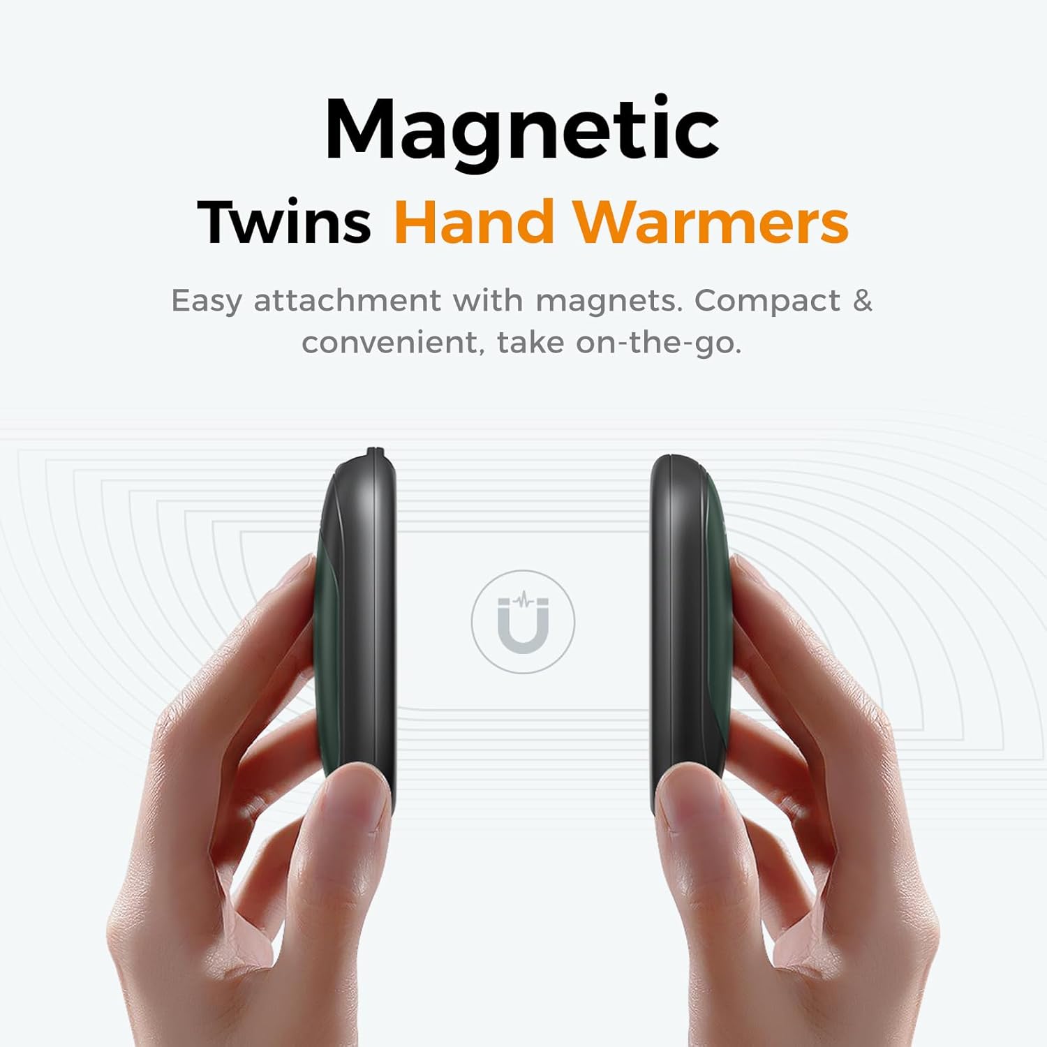 OCOOPA UT3 Lite Magnetic Hand Warmers Rechargeable 2 pack