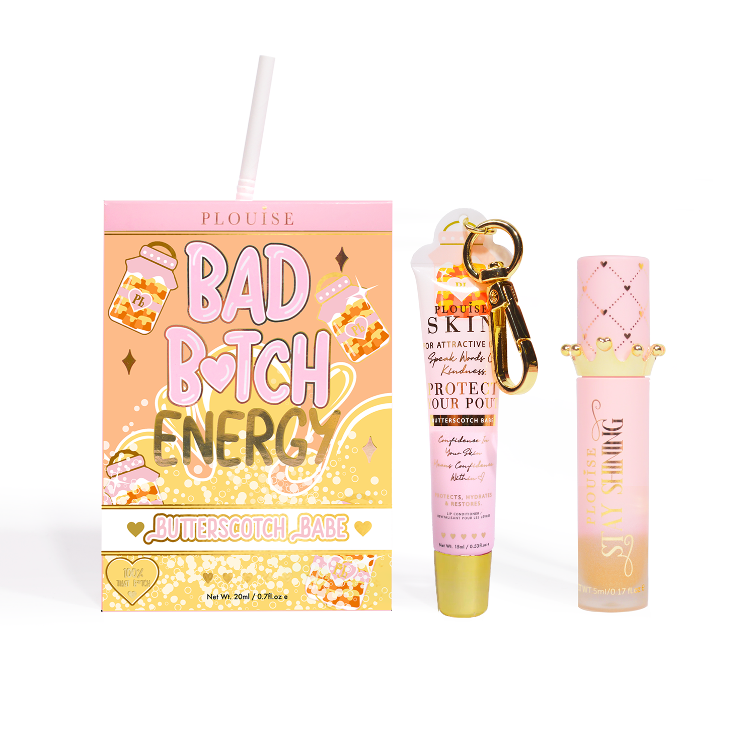 P.Louise Bad Bitch Energy Lip Duo * 3