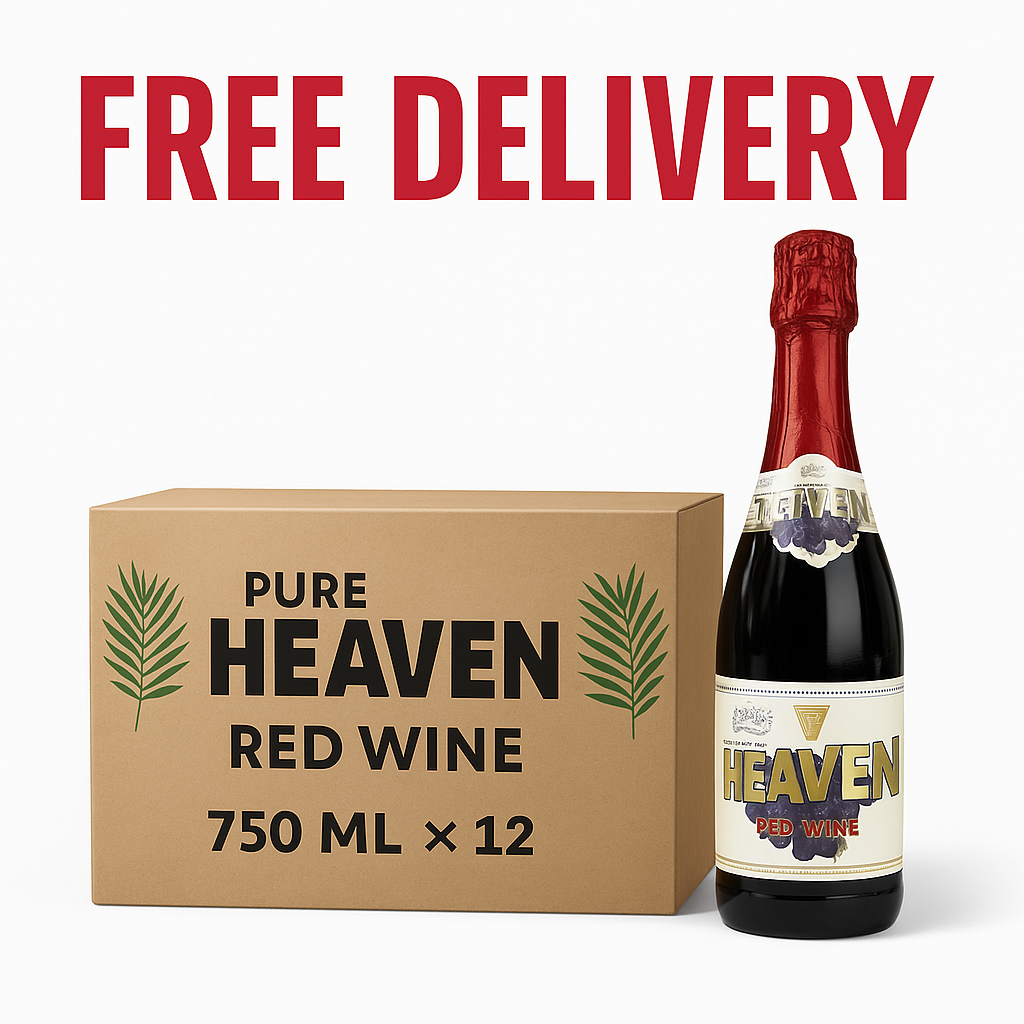 Pure Heaven Red Wine Box (750ml x 12)
