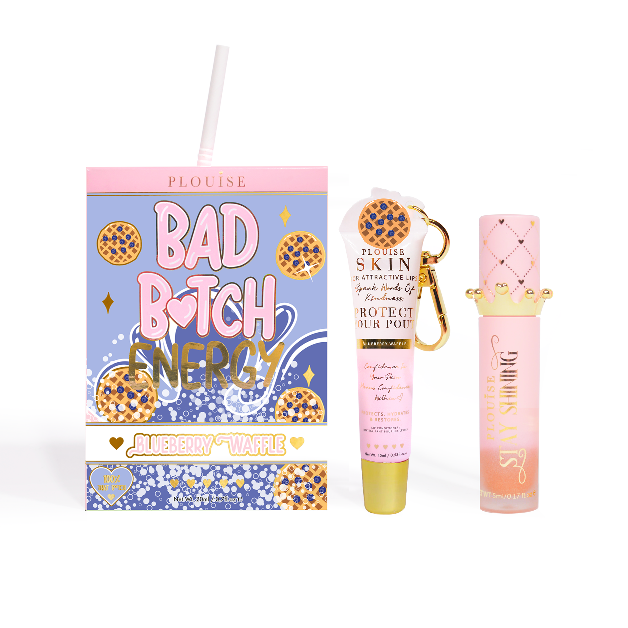P.Louise Bad Bitch Energy Lip Duo * 3