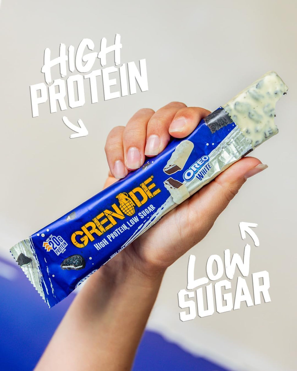 Grenade High Protein, Low Sugar Bar -12 x 60 g