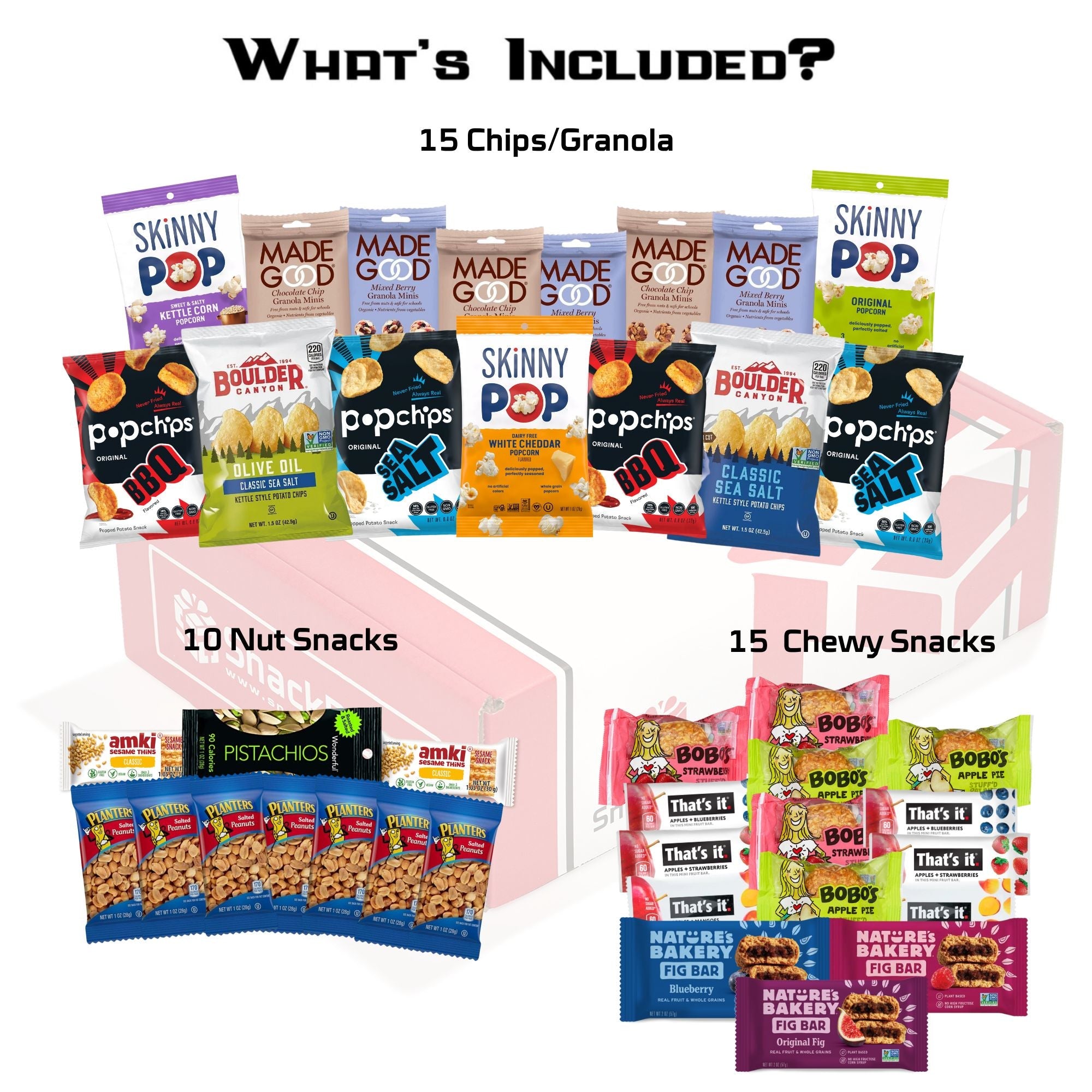 (NEW) *VEGAN* Snack Assortment Care Package (40 Snacks)