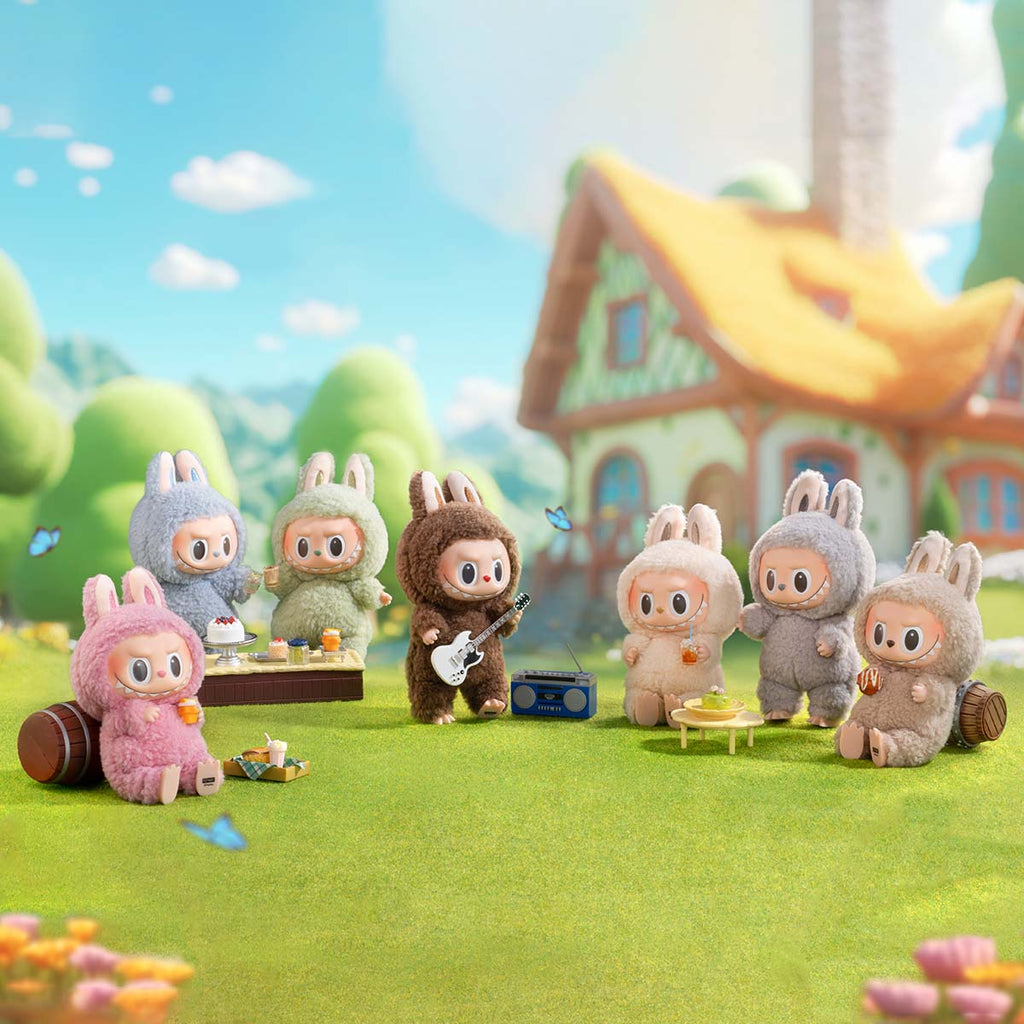 THE MONSTERS | LABUBU Exciting Macaron | Plush Pendant Blind Box