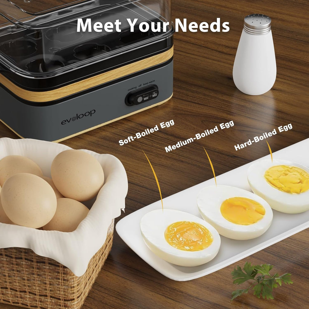 Egg Cooker Electric 6 Eggs Capacity