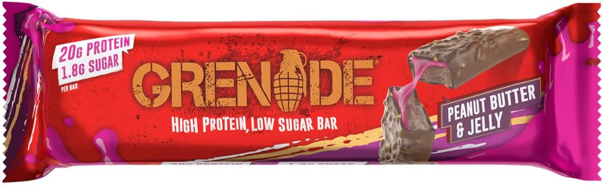 Grenade High Protein, Low Sugar Bar -12 x 60 g