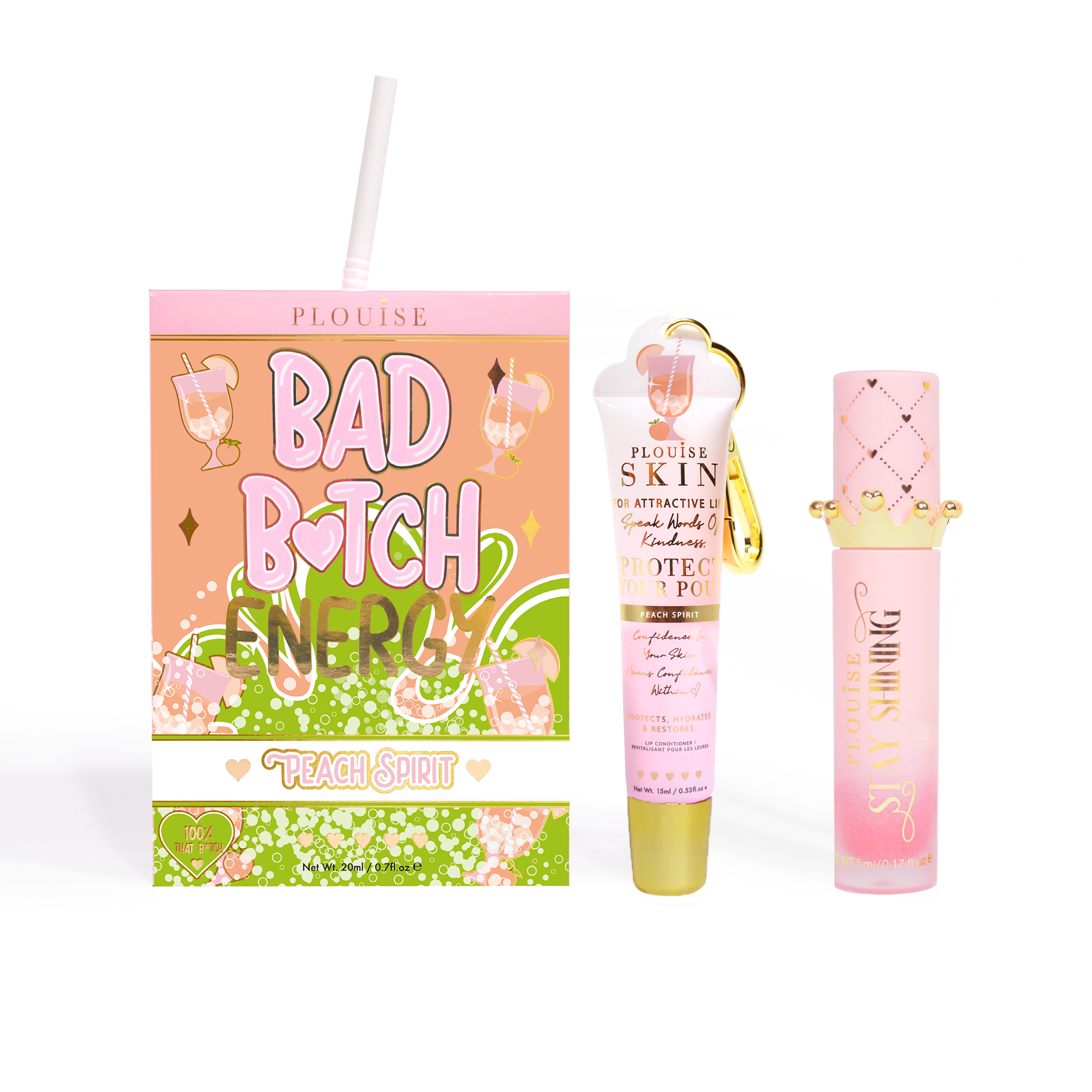 P.Louise Bad Bitch Energy Lip Duo * 3