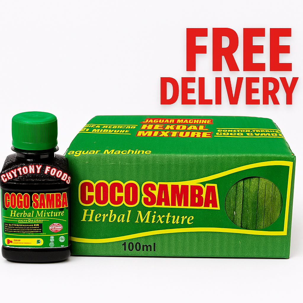 Coco Samba Herbal Mixture – 24 Bottles (100ml Each) | Detox & Wellness Boost