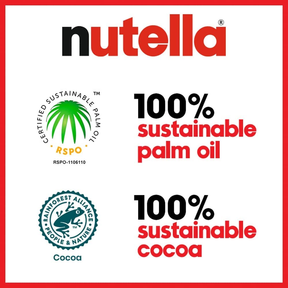 Nutella Hazelnut spread with cocoa 200g – Pack of 6