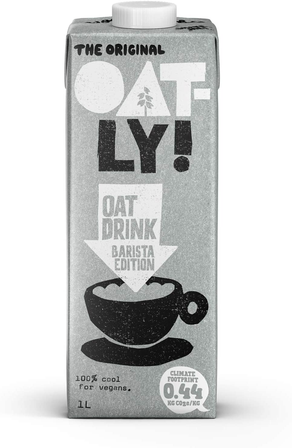 Oatly Oat Drink Barista Edition Long Life Bundle 1 Litre (6 Pack) – Totally Vegan – Dairy Free Oat Milk